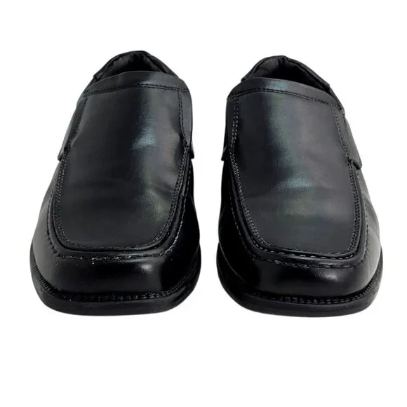 Robert David Boys Lil Tim Black Slip-On Loafers Dress Shoes Size 6M - Picture 3 of 10